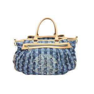 Louis Vuitton Monogram Denim Cavalier Handbag GM